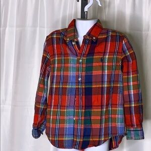 Ralph Lauren Polo kids flannel shirt size - 5